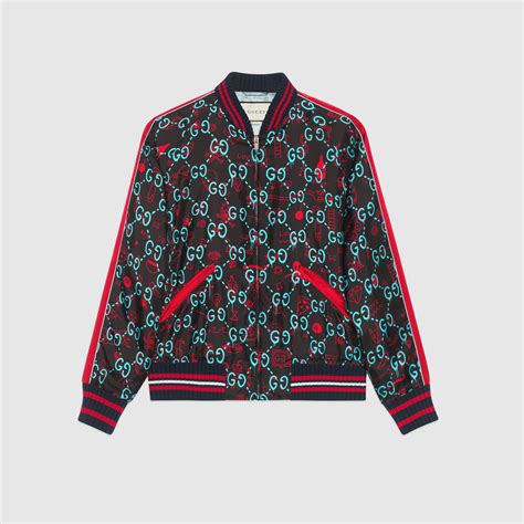 gucci winter bomber|gucci ghost bomber.